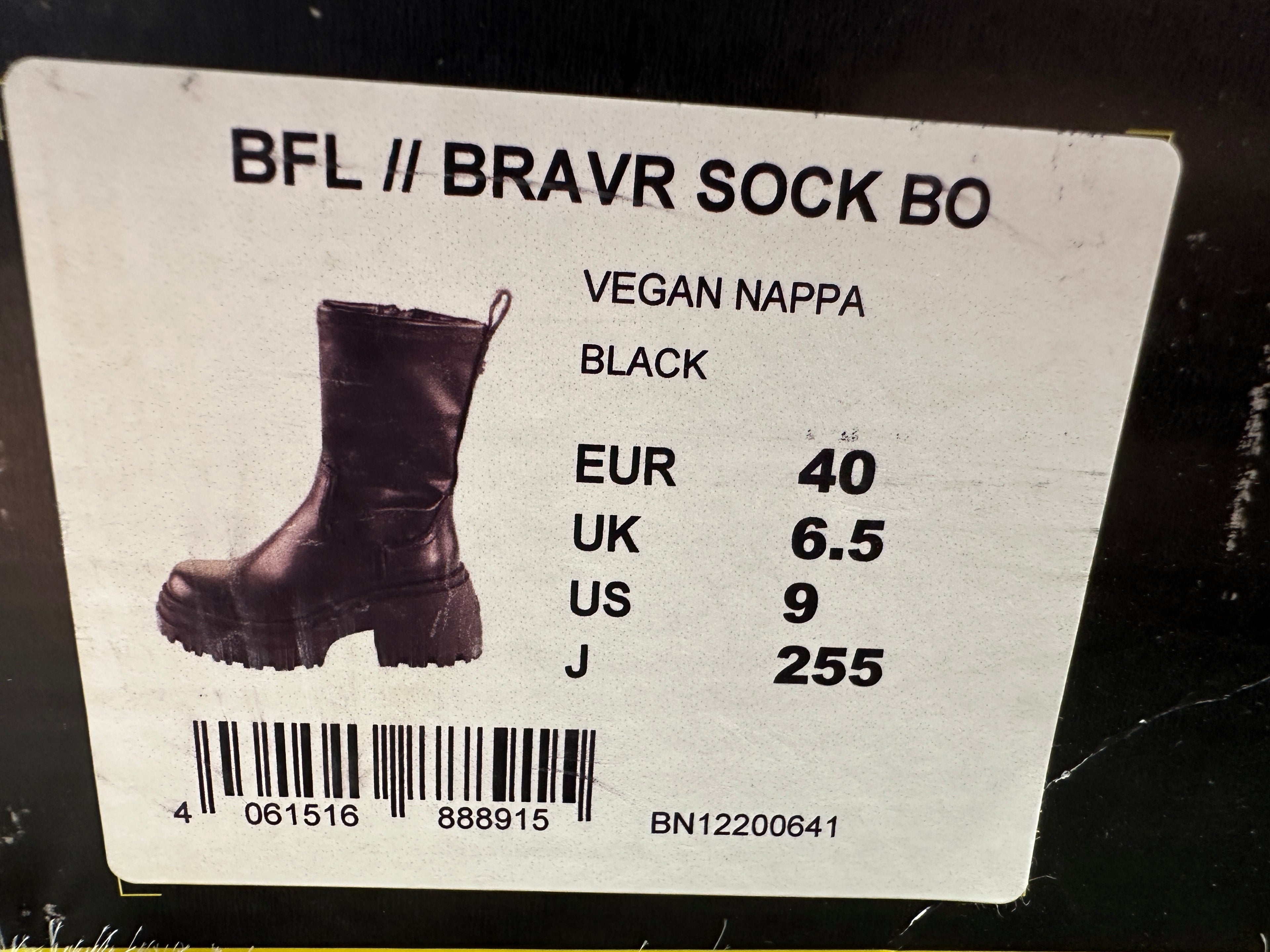 buffalo bfl bravr sock
