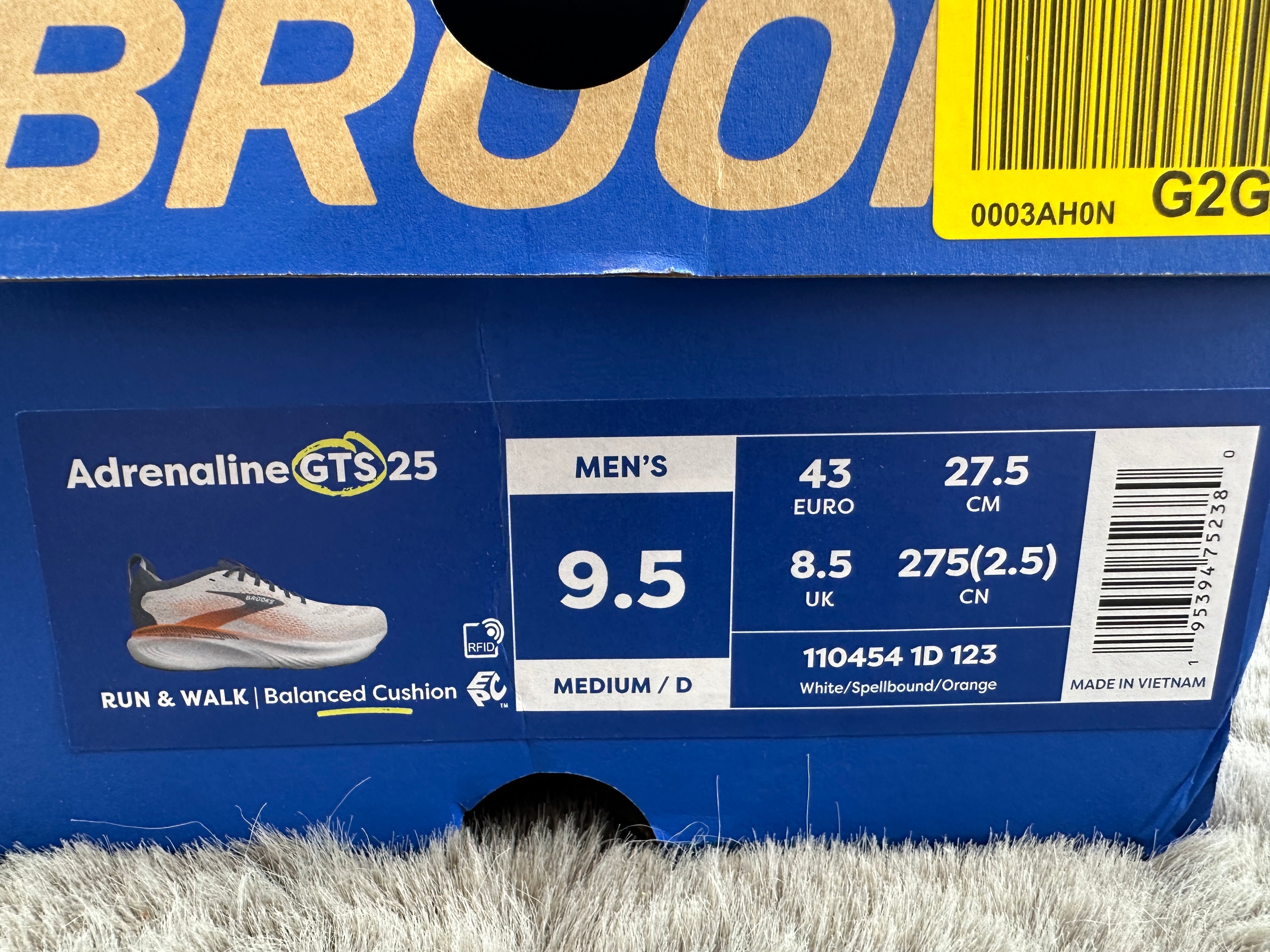 BROOKS ADRENALINE GTS 25