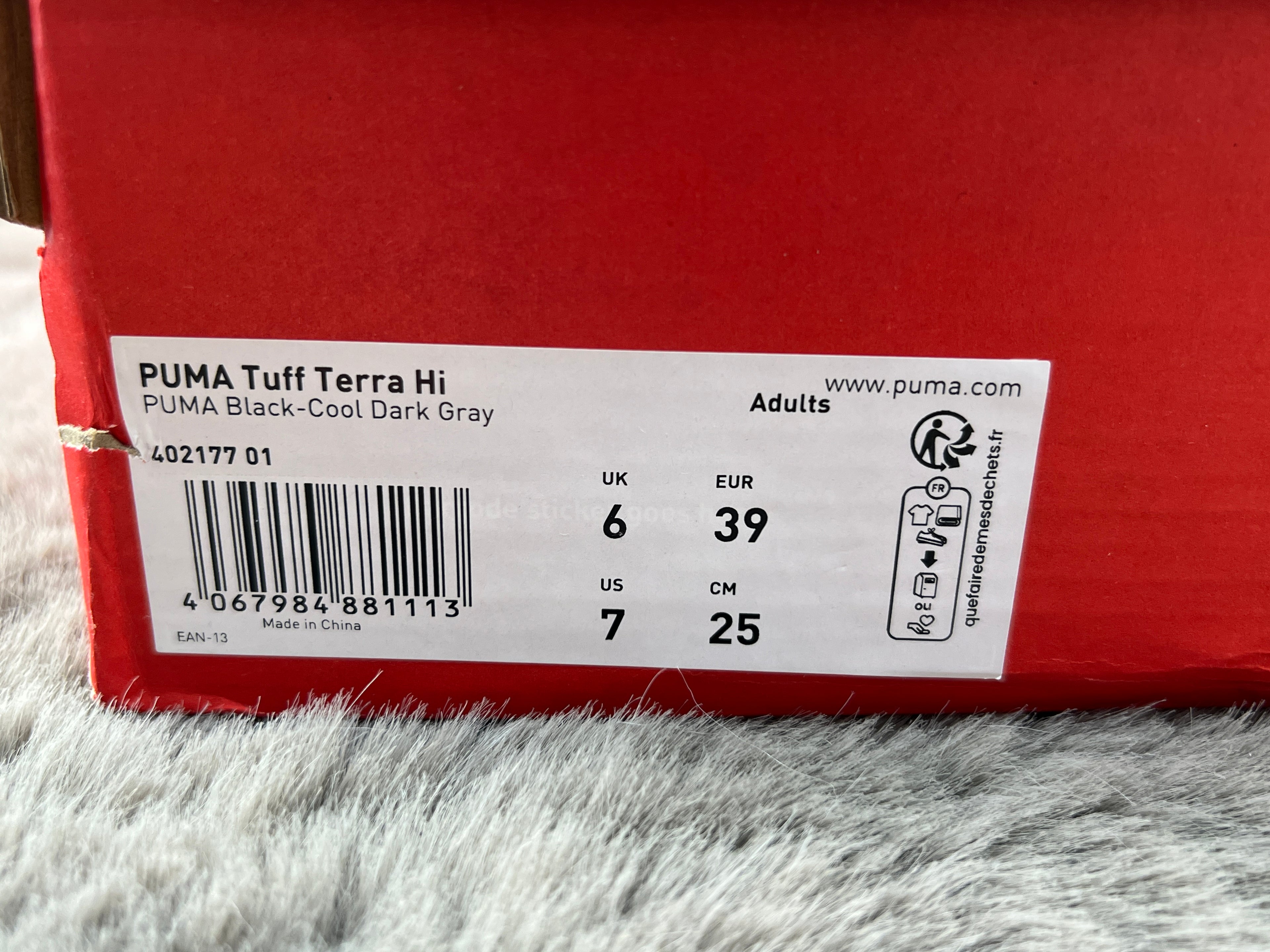 PUMA TUFF TERRA HI
