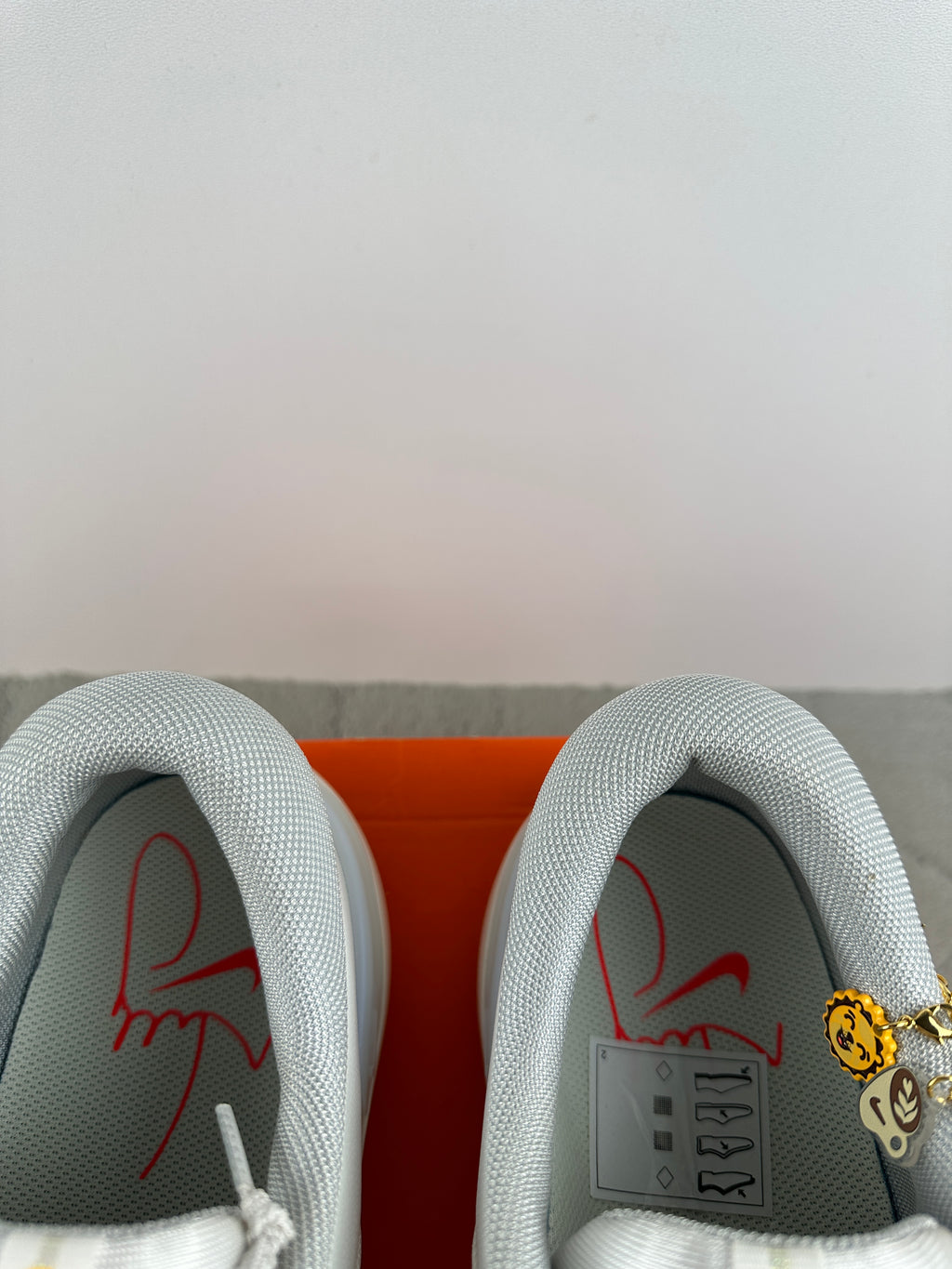 NIKE FREE GOLF NELLY KORDA GOLD CHARMS