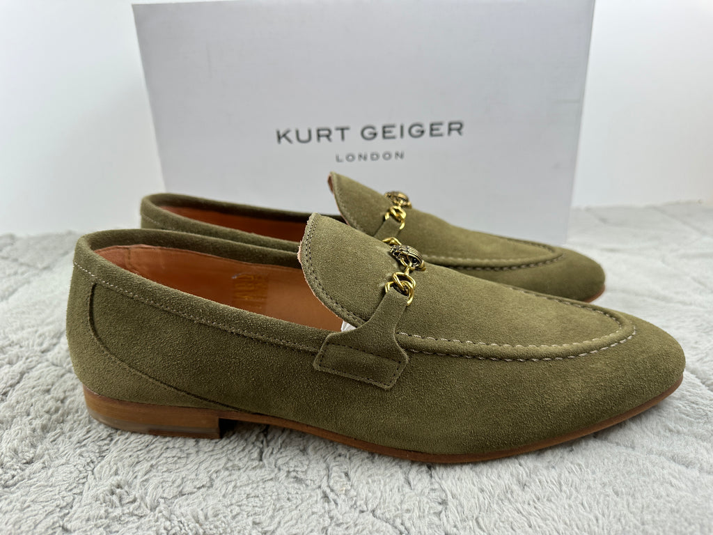 KURT GEIGER ALISTAIR SUEDE LOAFERS