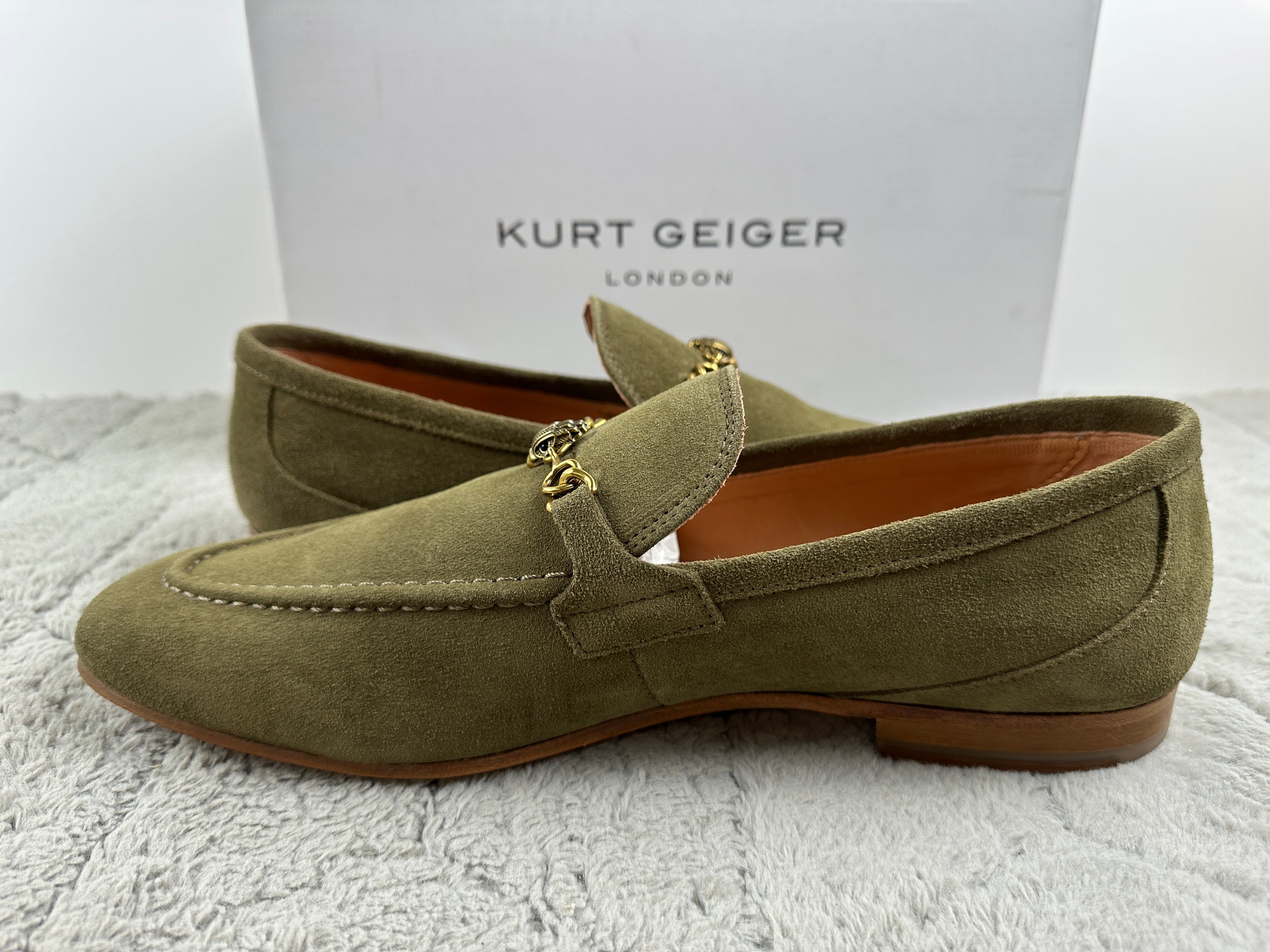 KURT GEIGER ALISTAIR SUEDE LOAFERS