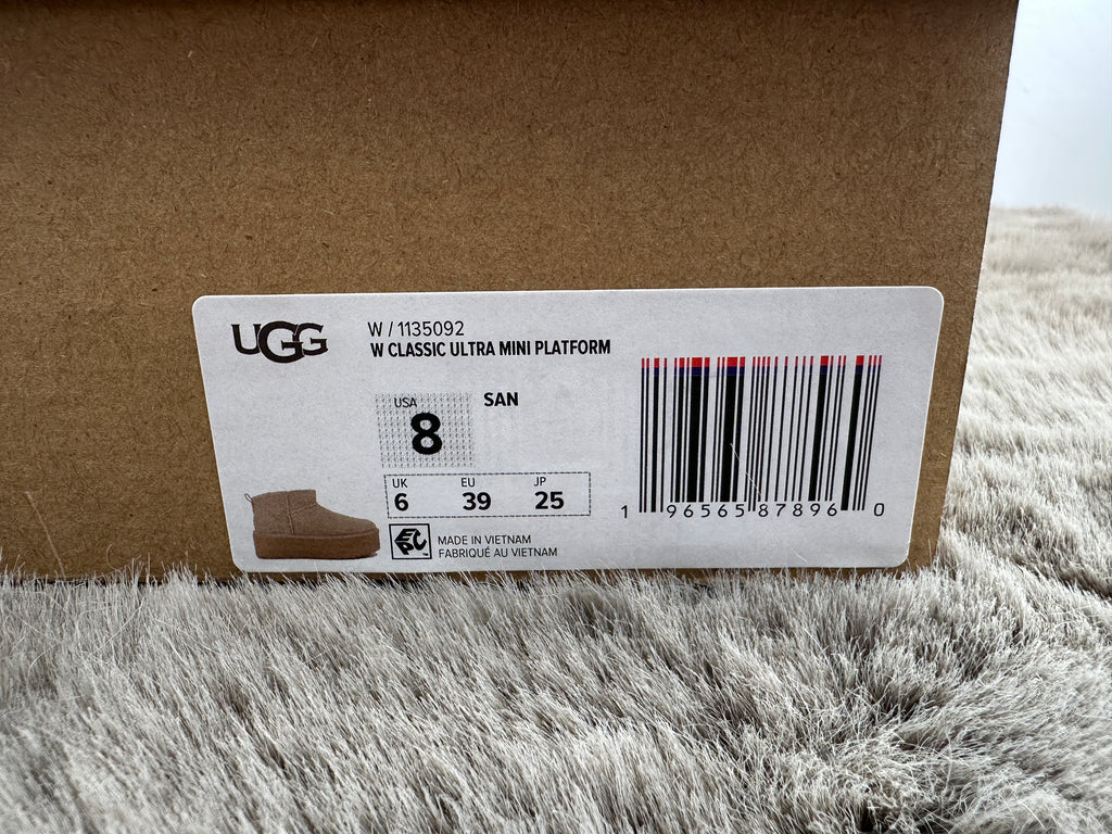 ugg classic ultra mini platform