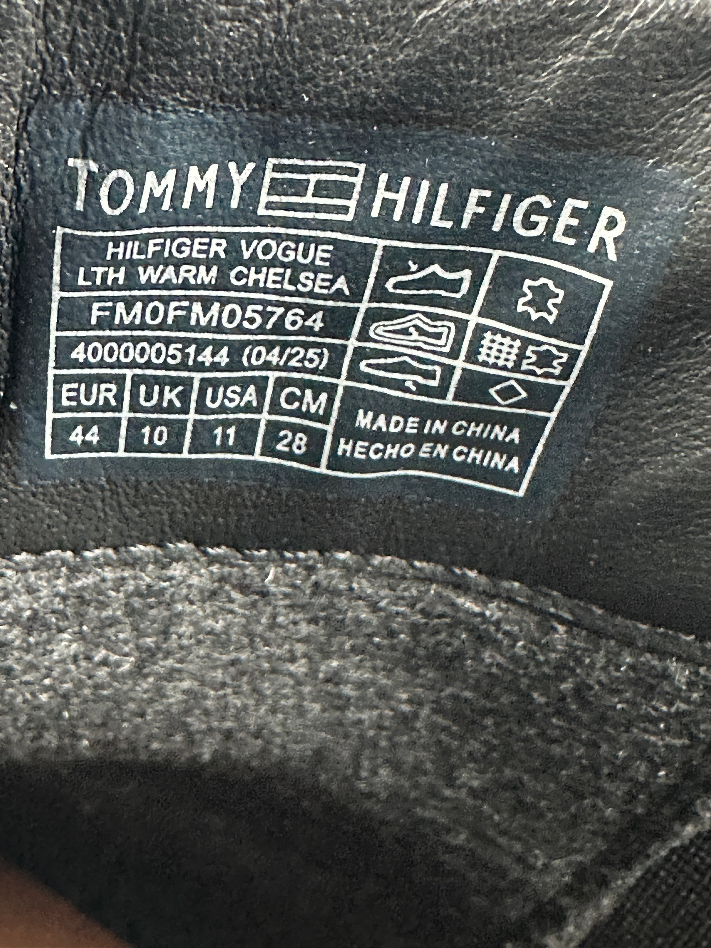 TOMMY HILFIGER VOGUE CHELSEA BOOTS