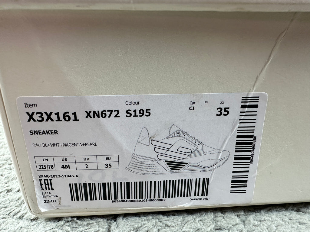 EMPORIO ARMANI SNEAKERS X3X161
