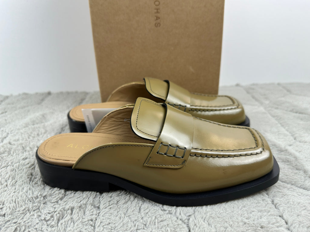 ALOHAS ALFRED LEATHER MULES