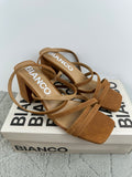 BIANCO BIAJOYCE SANDALS SUEDE