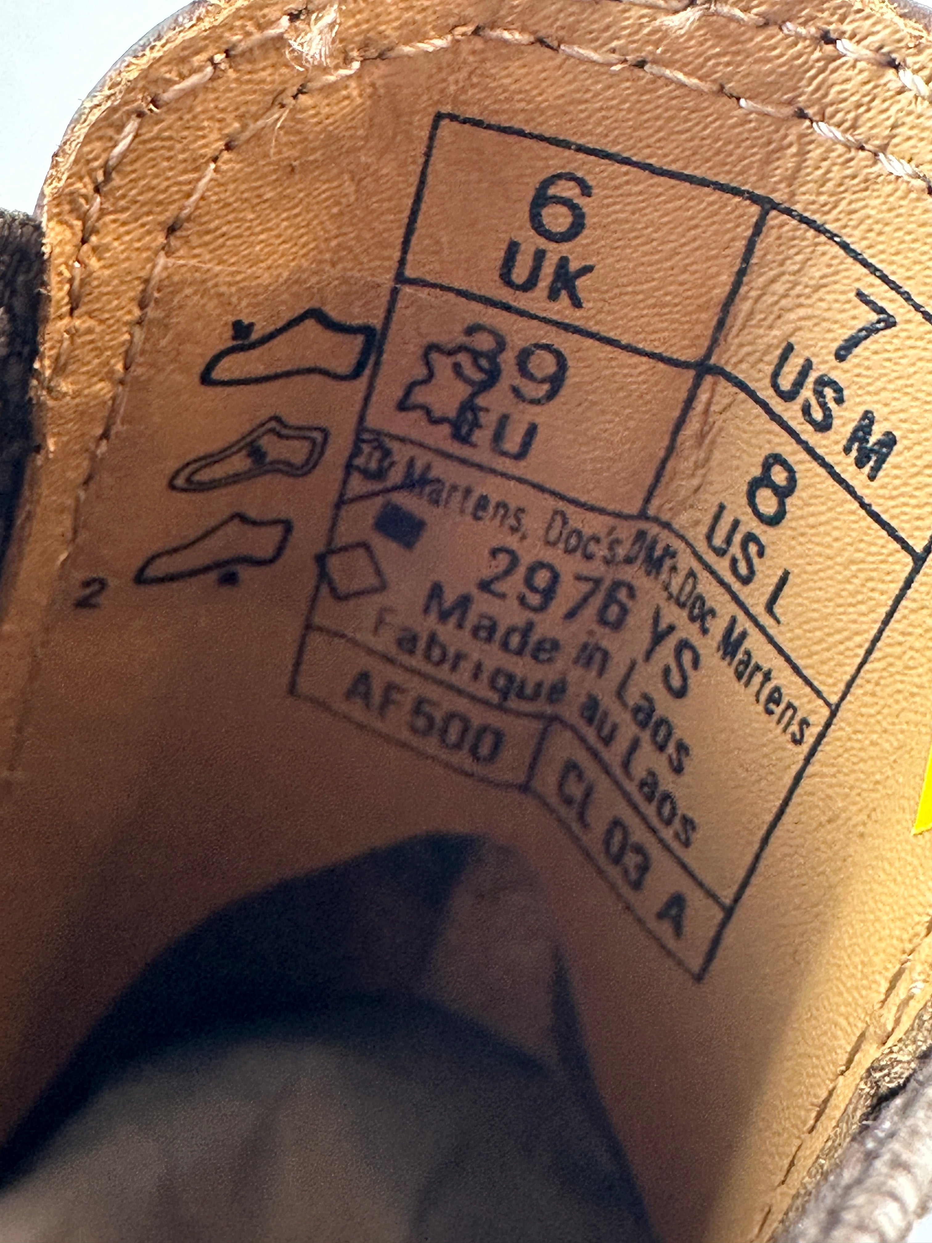 Dr. Martens 2976 YS Crazy Horse