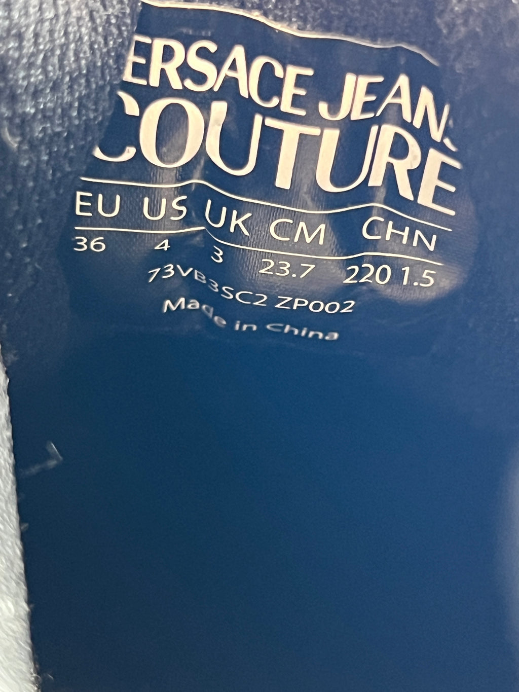 VERSACE JEANS COUTURE SPEEDTRACK