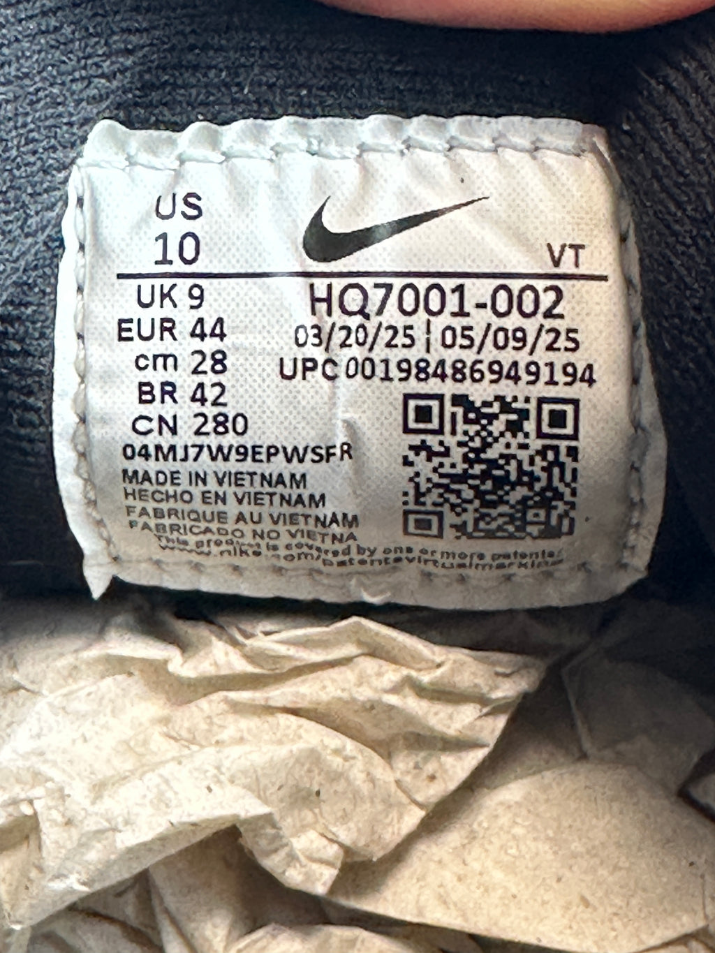 NIKE VOMERO 18 GTX