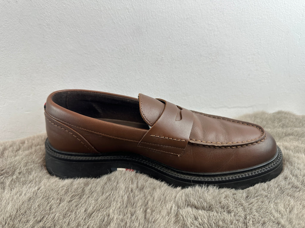 TOMMY HILFIGER LIGHT LEATHER LOAFER