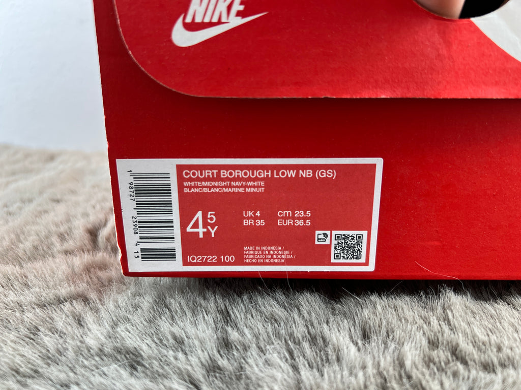 NIKE COURT BOROUGH LOW NB (GS)
