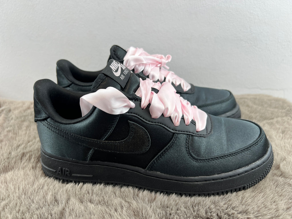 NIKE AIR FORCE 1 LV8 "BLACK SATIN"