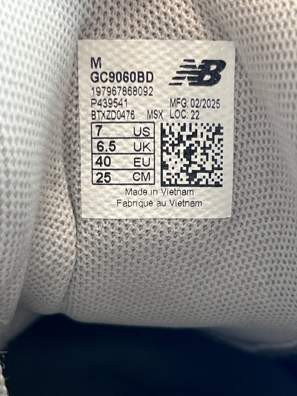 NEW BALANCE GC9060BD
