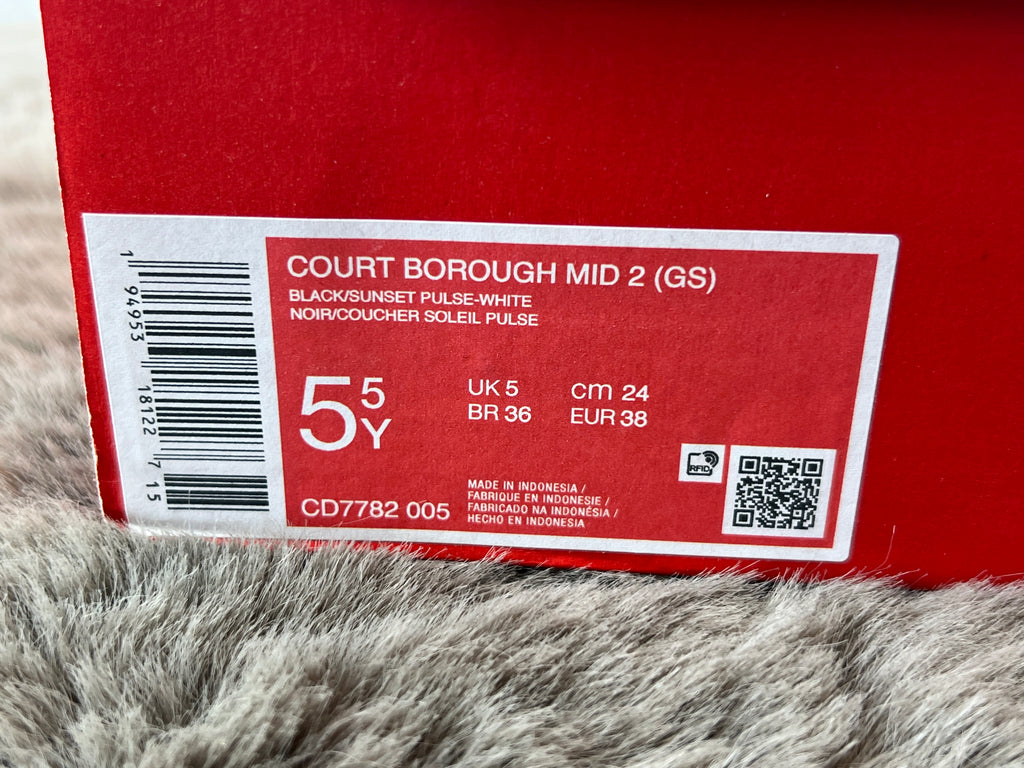 NIKE COURT BOROUGH MID 2 (GS)