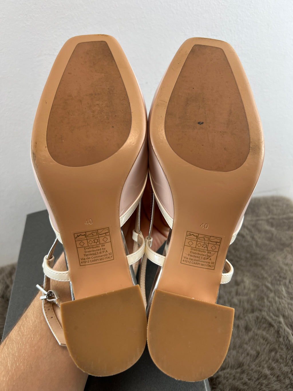 TWINSET SLING BACK