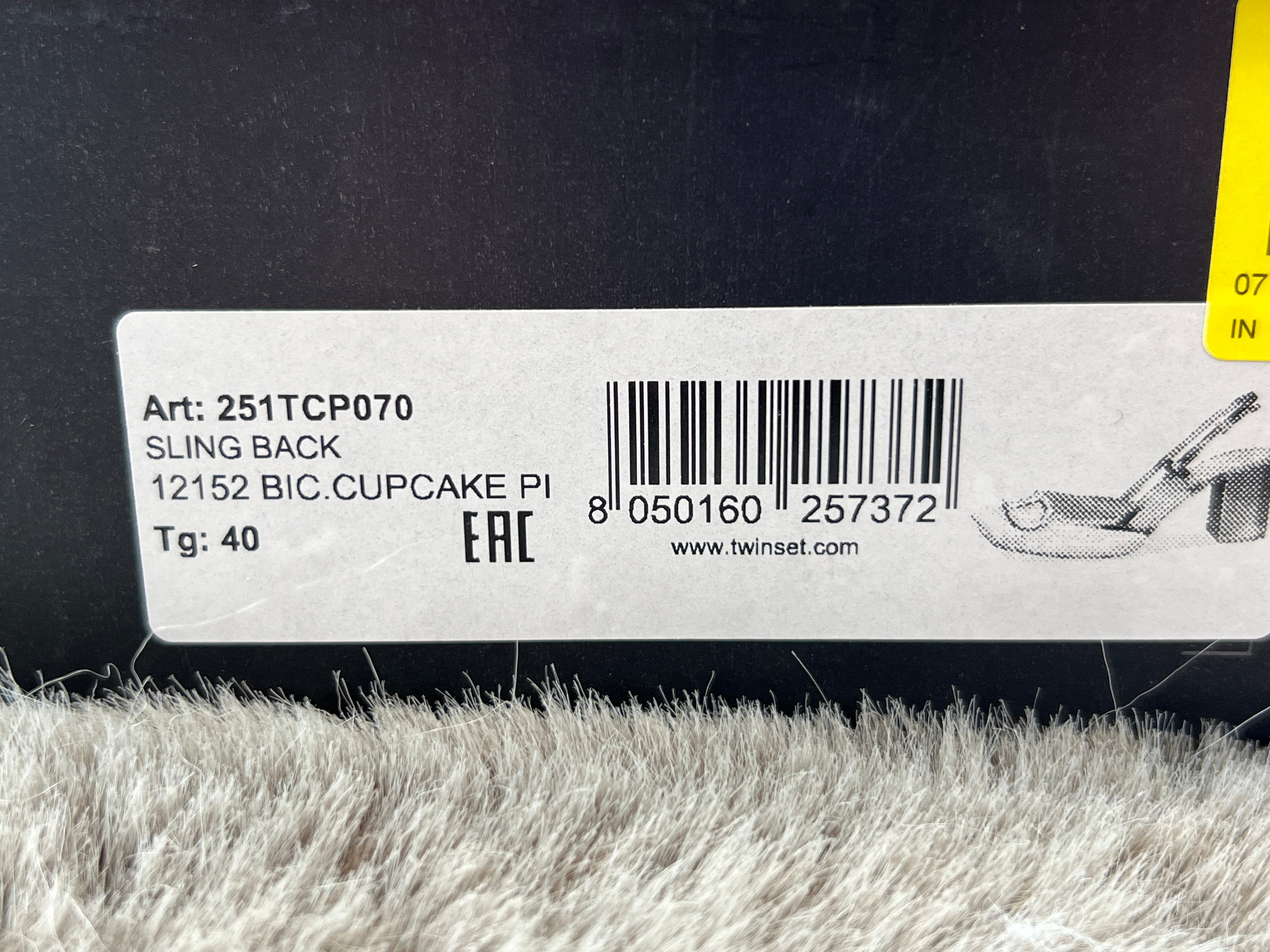 TWINSET SLING BACK