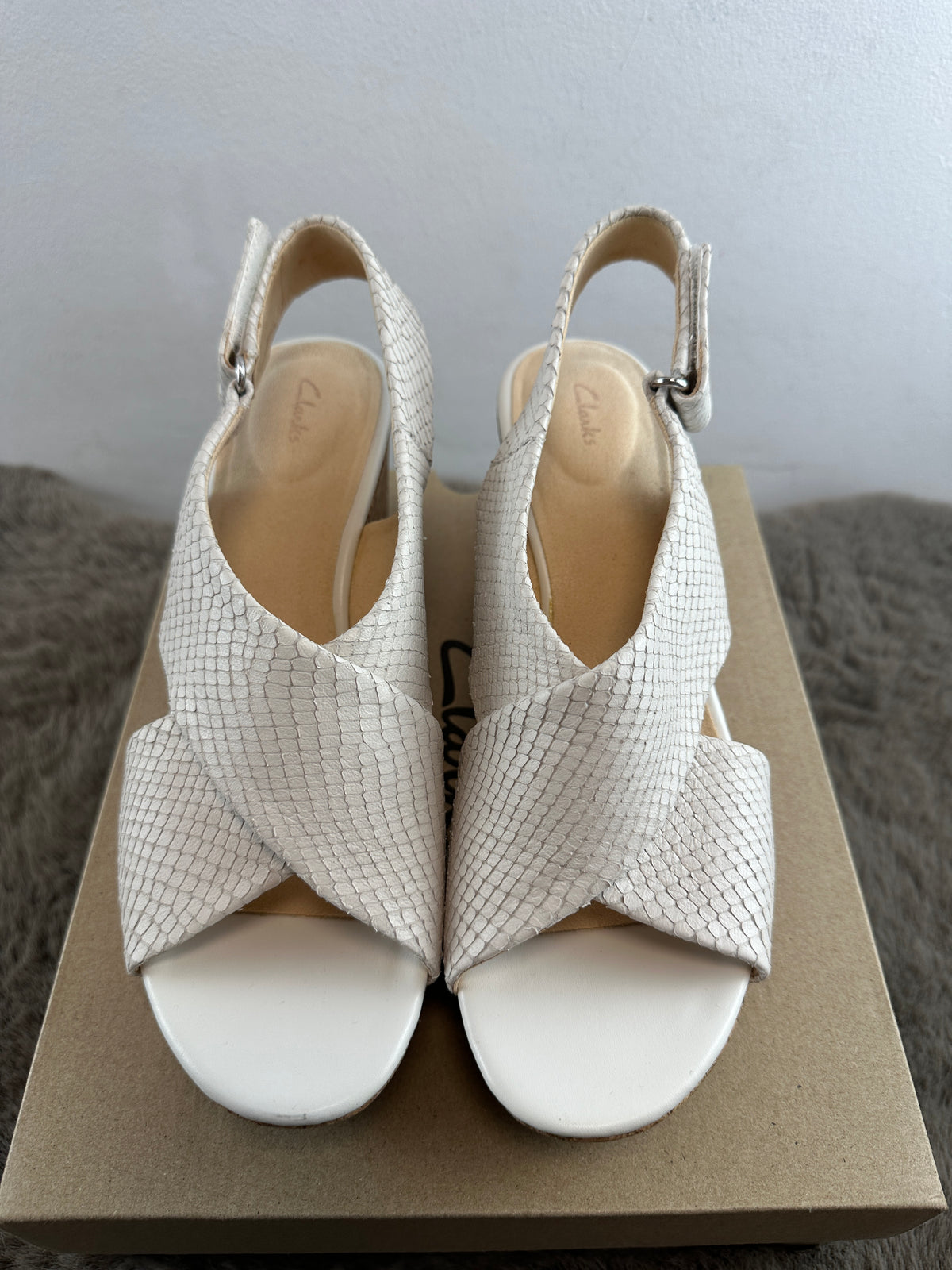 sandały clarks maritsa lara skórzane 41