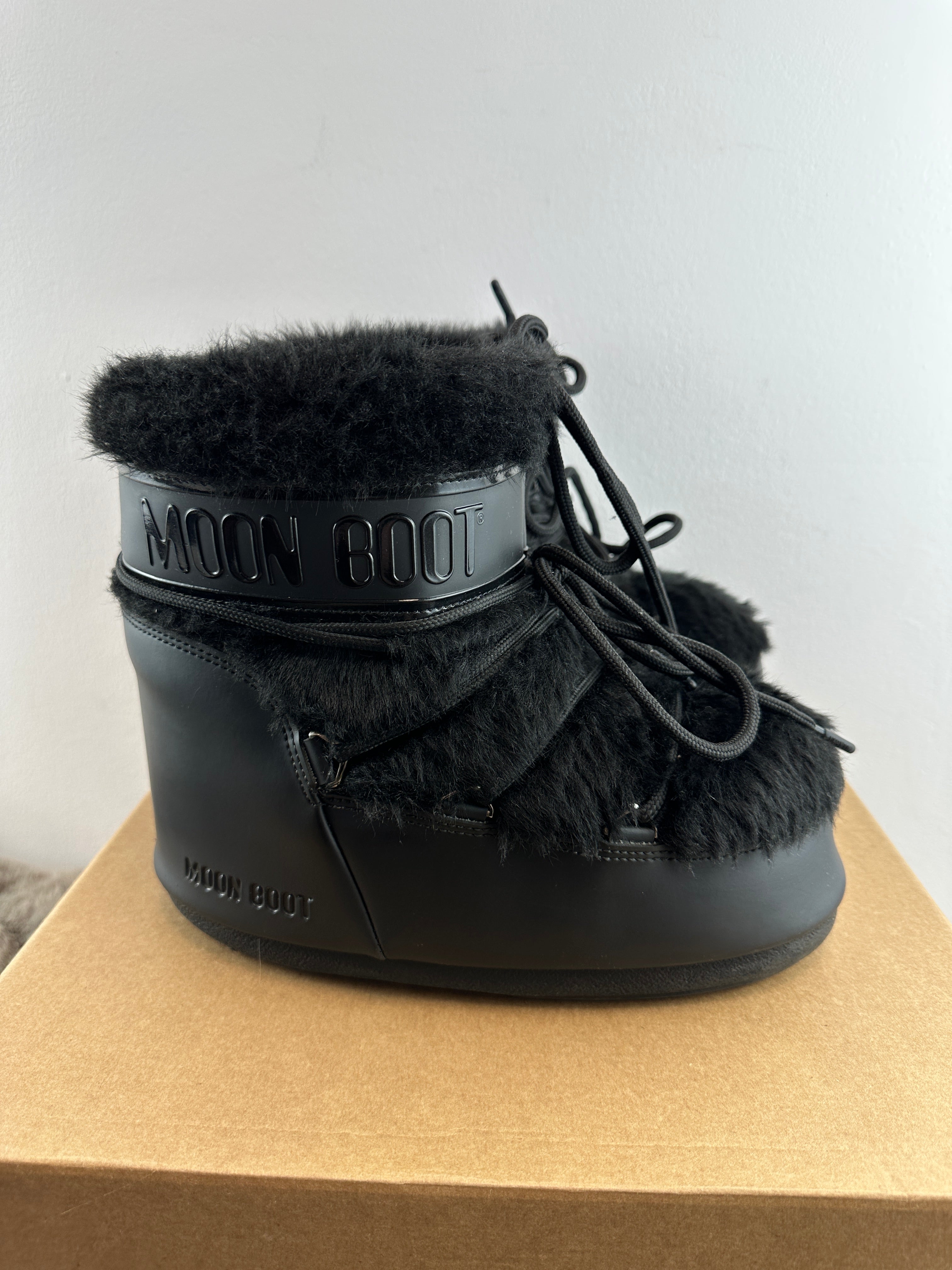 MOON BOOT ICON LOW FAUX FUR