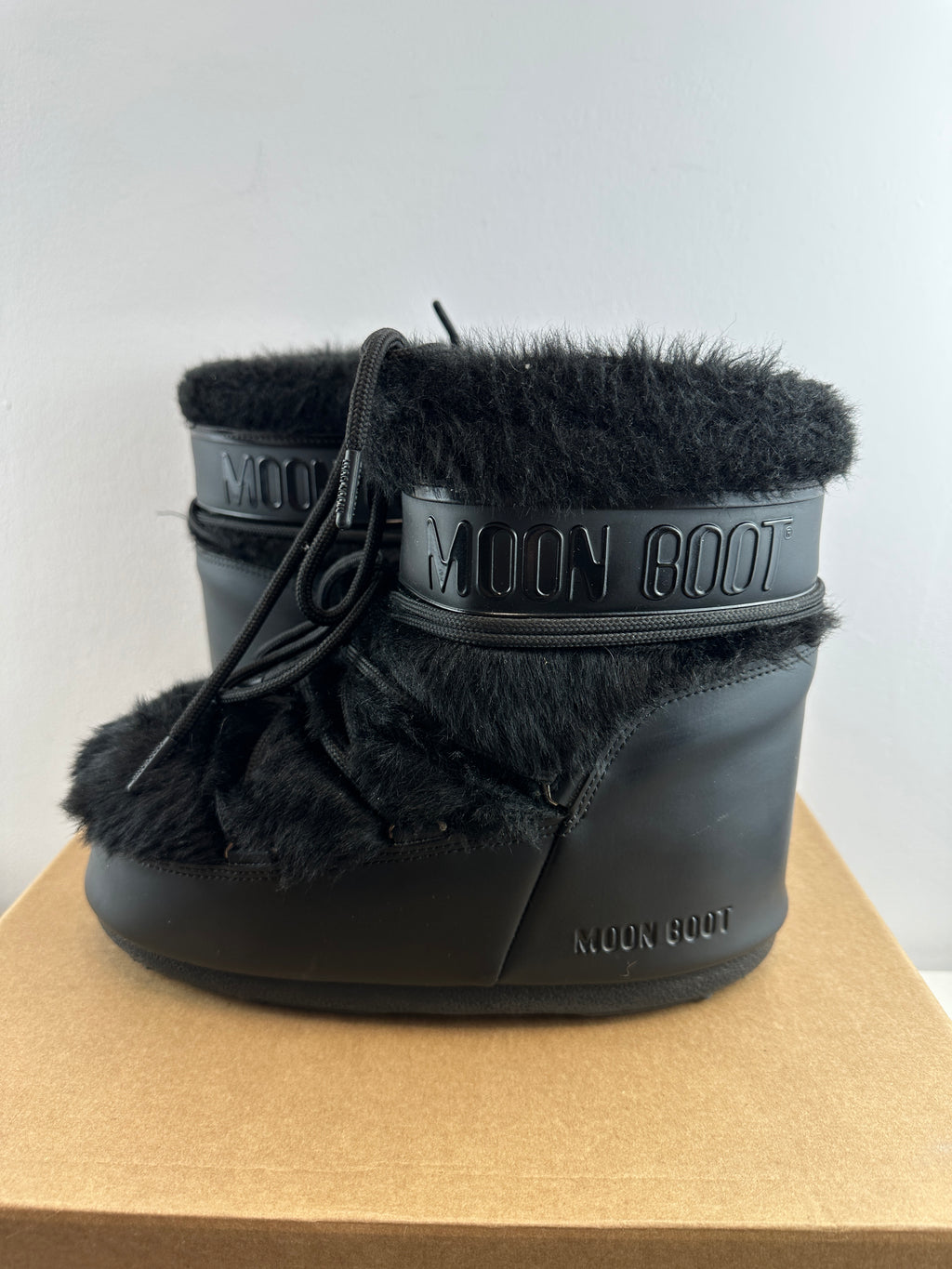 MOON BOOT ICON LOW FAUX FUR