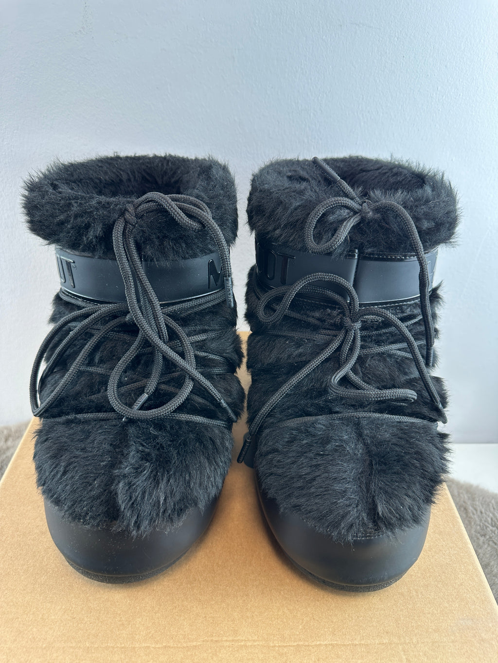 MOON BOOT ICON LOW FAUX FUR