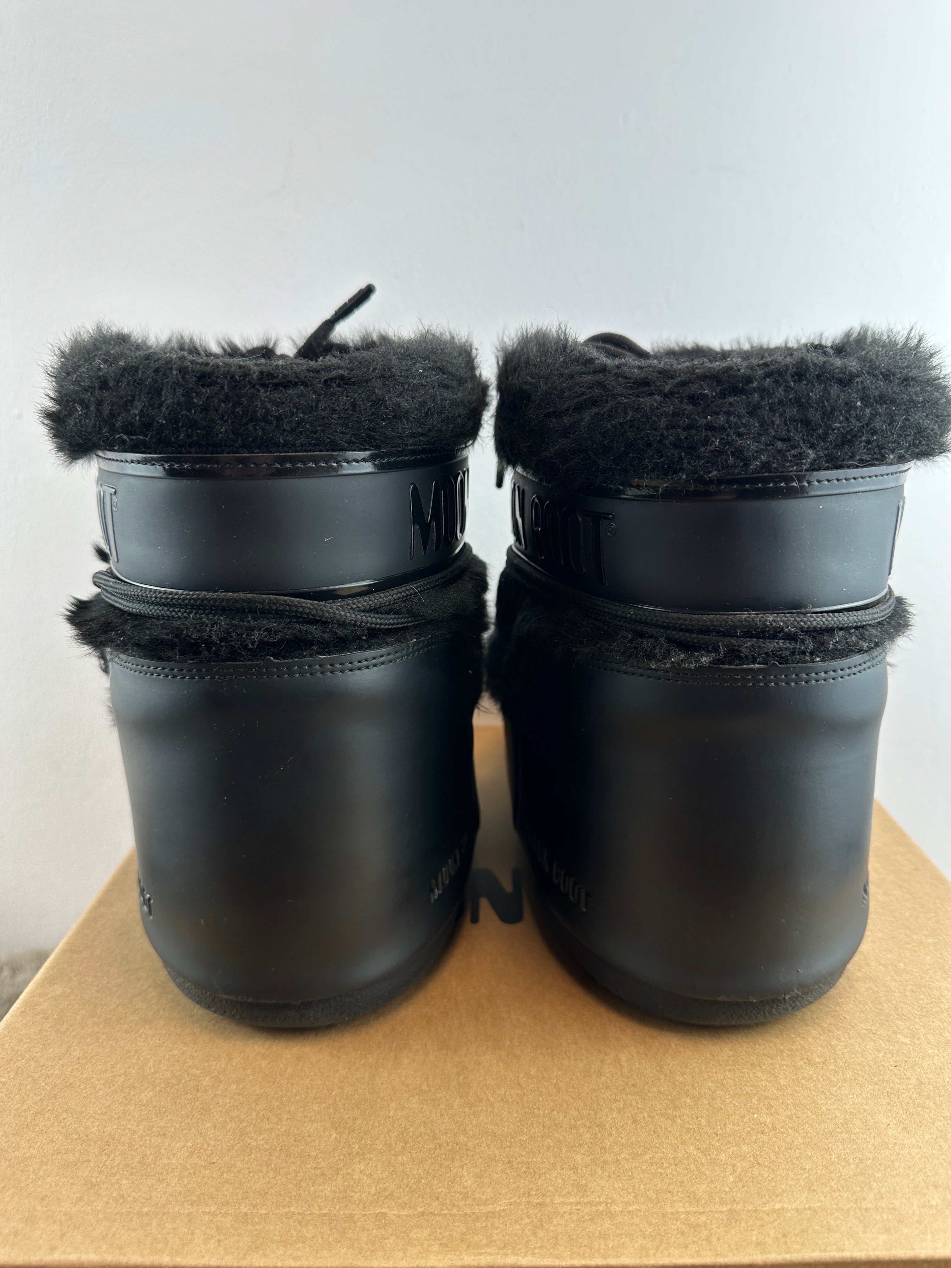 MOON BOOT ICON LOW FAUX FUR