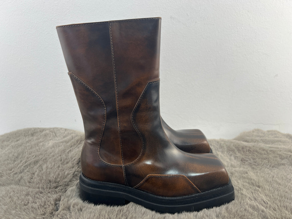 ECKHAUS LATTA STACKED BOOTS