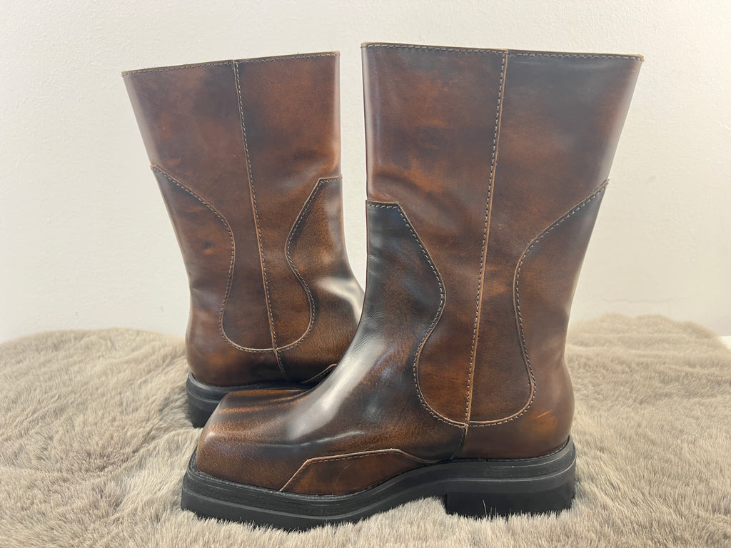 ECKHAUS LATTA STACKED BOOTS