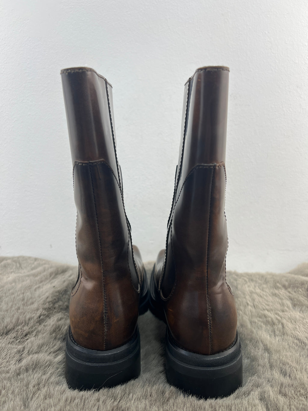 ECKHAUS LATTA STACKED BOOTS