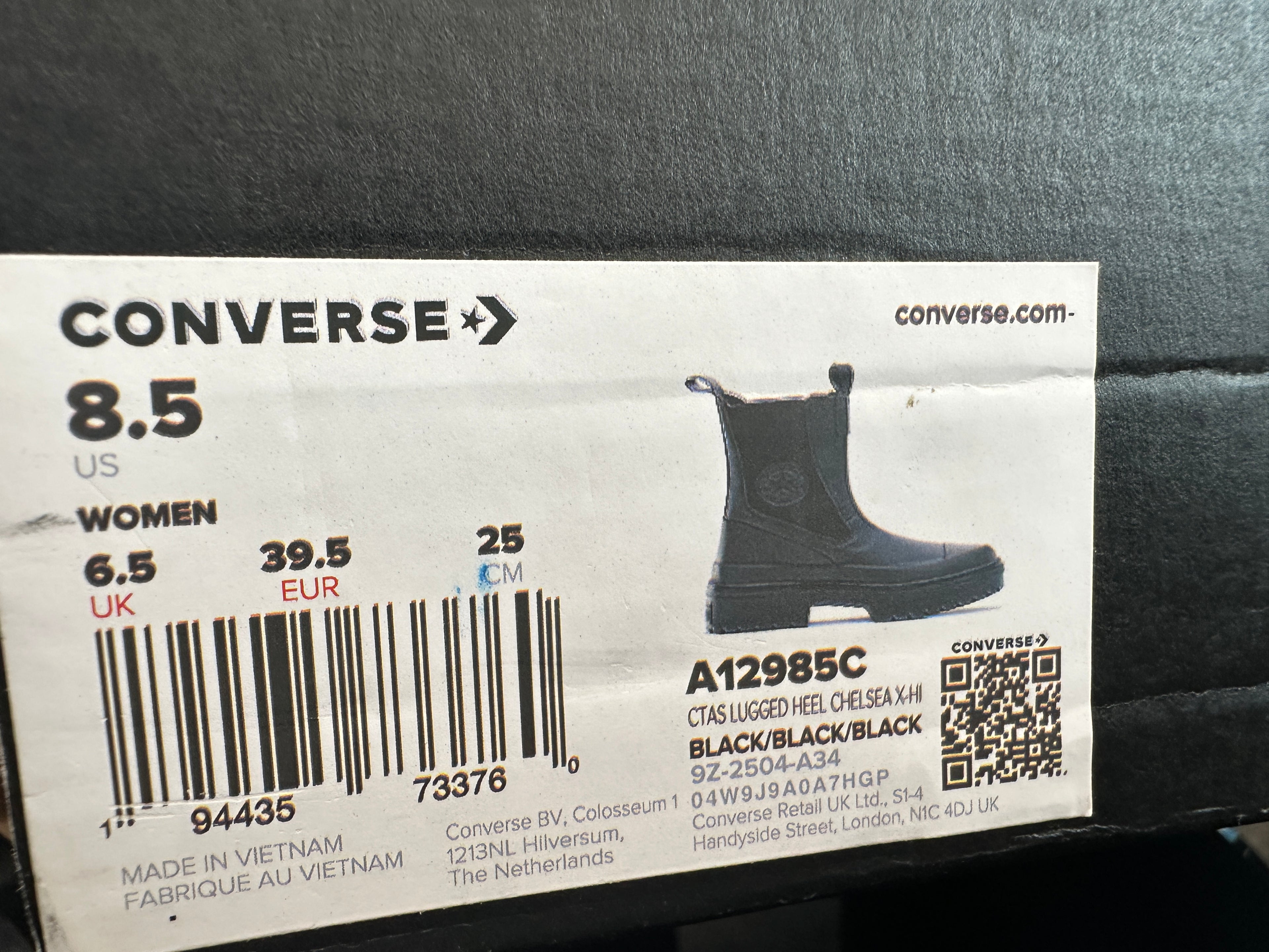 Converse Chuck Taylor All Star Lugged Heel